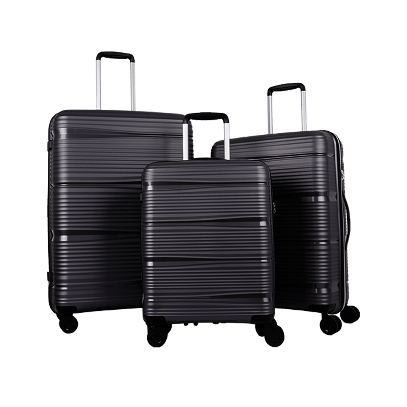 2020 latest luggage high quality light hard shell promotion PP luggage-PPZ1801