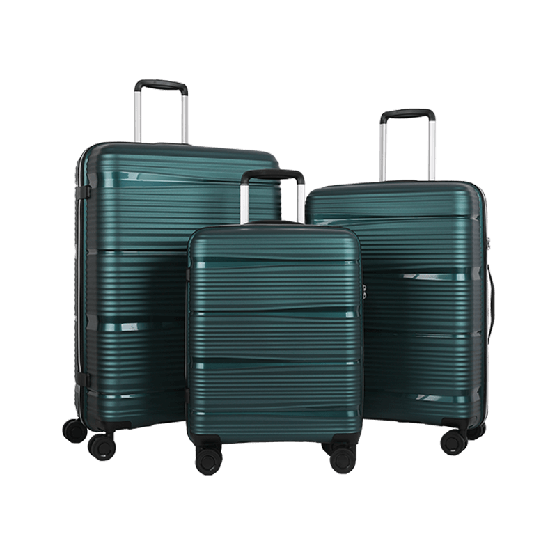 2020 latest luggage high quality light hard shell promotion PP luggage-PPZ1801